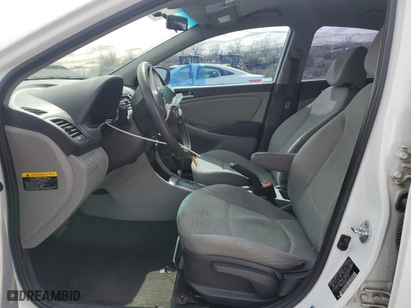 2016 Hyundai Accent SE with VIN KMHCT4AE1GU979578, listed as a Copart auction lot 51069975 with 128,221 mi miles and Salvage Title. Bid and sale history available at carsss.com. Image 7.