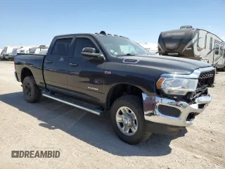 2021 Ram 2500 Tradesman with VIN 3C6UR5CJ4MG638608, listed as a Copart auction lot 53738125 with 90,447 mi miles and Salvage title. Bid and sale history available at DreamBid. Image 4.