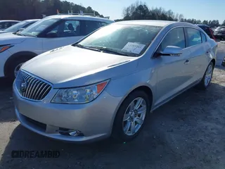 2013 Buick LaCrosse Leather with VIN 1G4GC5E35DF201994, listed as a IAAI auction lot 41585561 with 144,414 mi miles. Bid and sale history available at carsss.com. Image 2.