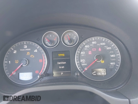 2011 Audi A3 2.0 TDI Premium Plus with VIN WAUKJAFM3BA030352, listed as a IAAI auction lot 41309063 with 136,363 mi miles. Bid and sale history available at carsss.com. Image 7.