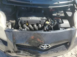2010 Toyota Yaris with VIN JTDJT4K3XA5321168, listed as a Copart auction lot 50191675 with 168,030 mi miles and Salvage Title. Bid and sale history available at carsss.com. Image 11.