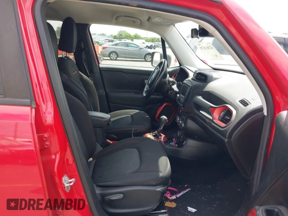 2015 Jeep Renegade Trailhawk with VIN ZACCJBCT7FPB80933, listed as a IAAI auction lot 42461878 with 138,803 mi miles and . Bid and sale history available at DreamBid. Image 5.