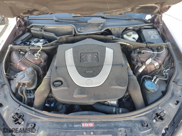 2007 Mercedes-Benz S-Class 5.5L V8 with VIN WDDNG71XX7A060917, listed as a Copart auction lot 46530535 with 147,902 mi miles and Salvage Title. Bid and sale history available at carsss.com. Image 11.