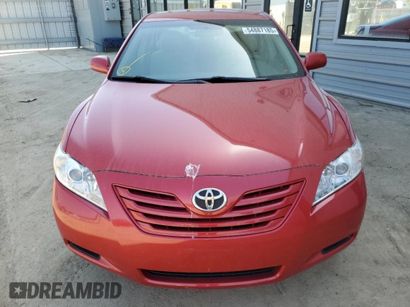2009 Toyota Camry with VIN 4T1BE46K99U405818, listed as a Copart auction lot 54887185 with 77,964 mi miles and Salvage Title. Bid and sale history available at DreamBid. Image 5.