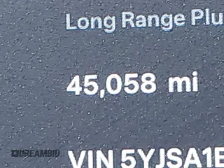 2020 Tesla Model S Long Range with VIN 5YJSA1E29LF363957, listed as a IAAI auction lot 42402667 with 45,058 mi miles and . Bid and sale history available at DreamBid. Image 15.