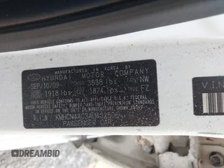2010 Hyundai Accent GLS с VIN KMHCN4AC3AU432506, выставлен на аукционе IAAI как лот 42414833 с пробегом 298 706 миль миль и . История ставок и продаж доступна на DreamBid. Изображение 9.