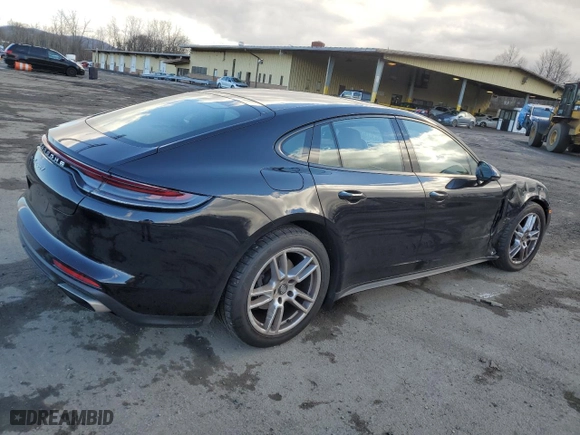 2022 Porsche Panamera with VIN WP0AJ2A72NL100650, listed as a Copart auction lot 77883073 with 17,693 mi miles. Bid and sale history available at carsss.com. Image 3.