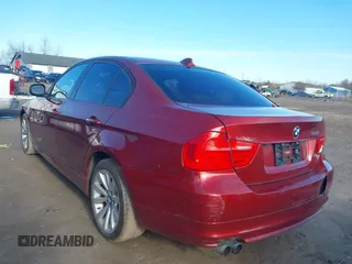 2011 BMW 3 Series 328i xDrive with VIN WBAPK7C56BF195818, listed as a IAAI auction lot 41946092 with 167,848 mi miles. Bid and sale history available at carsss.com. Image 3.
