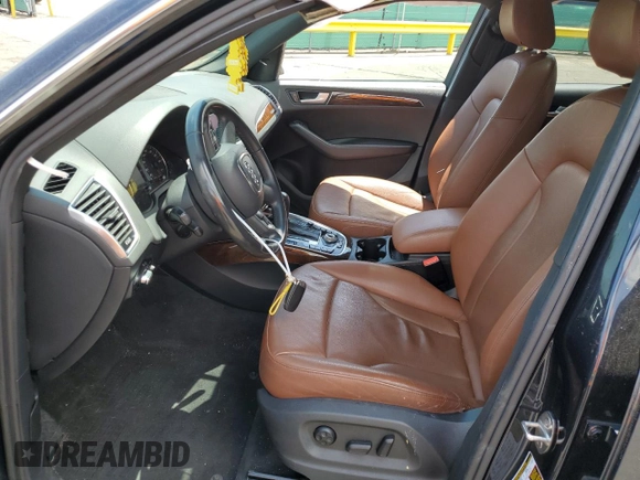 2012 Audi Q5 Premium Plus with VIN WA1LFAFP9CA112682, listed as a Copart auction lot 60702555 with 119,214 mi miles and Salvage title. Bid and sale history available at DreamBid. Image 7.