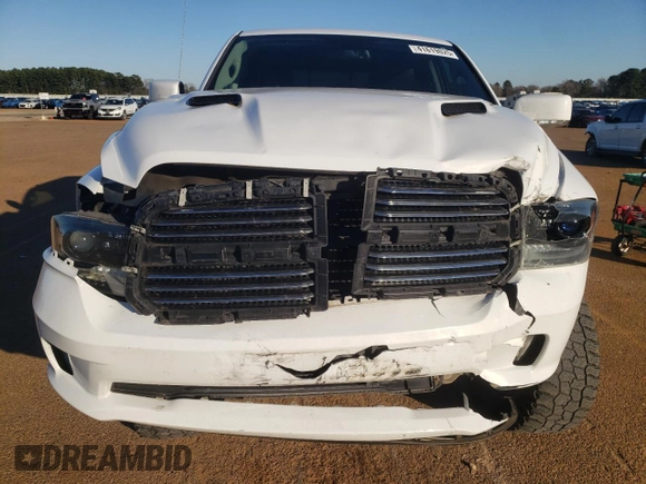 2015 Ram 1500 Sport with VIN 1C6RR7MT7FS633450, listed as a Copart auction lot 41619025 with 111,757 mi miles and Salvage title. Bid and sale history available at DreamBid. Image 5.