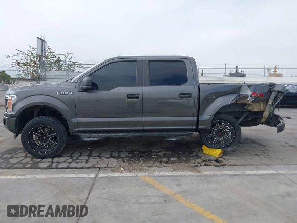 2018 Ford F-150 XL with VIN 1FTEW1EP4JKD45070, listed as a IAAI auction lot 42648874 with 140,424 mi miles and . Bid and sale history available at DreamBid. Image 15.