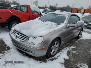 2005 Mercedes-Benz CLK 320 with VIN WDBTK65G35T043686, listed as a Copart auction lot 82688994 with 154,120 mi miles and Clean Title. Bid and sale history available at DreamBid. Image 1.