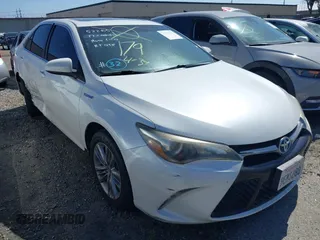 2017 Toyota Camry Hybrid LE with VIN 4T1BD1FK4HU221175, listed as a IAAI auction lot 41973130 with 104,919 mi miles. Bid and sale history available at carsss.com. Image 1.