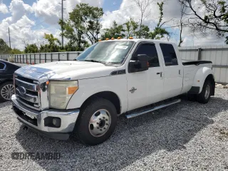 2015 Ford F-350 Lariat z VIN 1FT8W3CT1FEA51785, wystawiony jako Copart lot #64638165 z przebiegiem 431 065 mil mil oraz Szkoda całkowita • Salvage title. Historia ofert i sprzedaży dostępna na DreamBid. Obrazek 1.