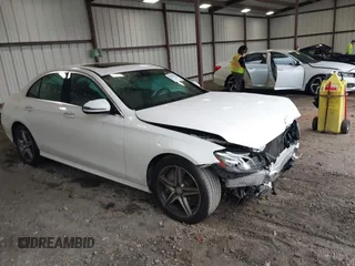 2017 Mercedes-Benz E-Class E 300 Luxury with VIN WDDZF4JBXHA183416, listed as a IAAI auction lot 39379825 with 89,610 mi miles. Bid and sale history available at carsss.com. Image 1.