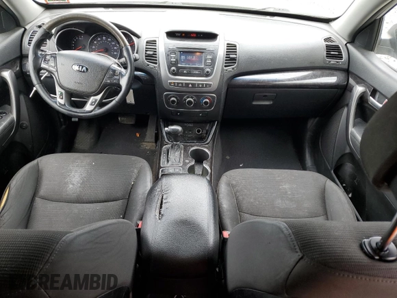 2014 Kia Sorento LX with VIN 5XYKT3A63EG465586, listed as a Copart auction lot 52568495 with 131,634 mi miles and Salvage Title. Bid and sale history available at carsss.com. Image 8.