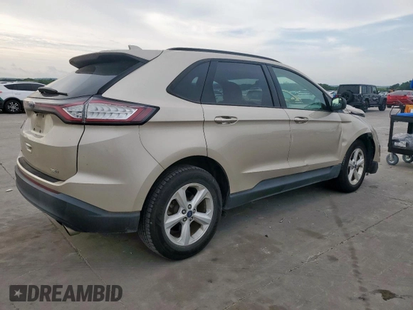 2017 Ford Edge SE with VIN 2FMPK4G97HBC68506, listed as a Copart auction lot 59440935 with 62,695 mi miles and Salvage title. Bid and sale history available at DreamBid. Image 3.