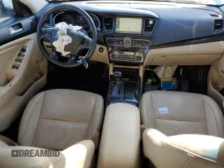 2016 Kia Cadenza with VIN KNALN4D76G5215146, listed as a Copart auction lot 46990565 with 95,512 mi miles and Salvage Title. Bid and sale history available at DreamBid. Image 8.