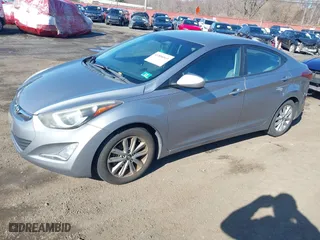 2014 Hyundai Elantra SE with VIN KMHDH4AEXEU049424, listed as a IAAI auction lot 41858569 with 77,496 mi miles. Bid and sale history available at carsss.com. Image 18.