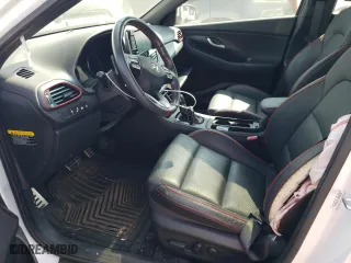 2018 Hyundai Elantra GT Sport with VIN KMHH55LC7JU082080, listed as a Copart auction lot 68723884 with 38,867 mi miles and Salvage Title. Bid and sale history available at carsss.com. Image 7.
