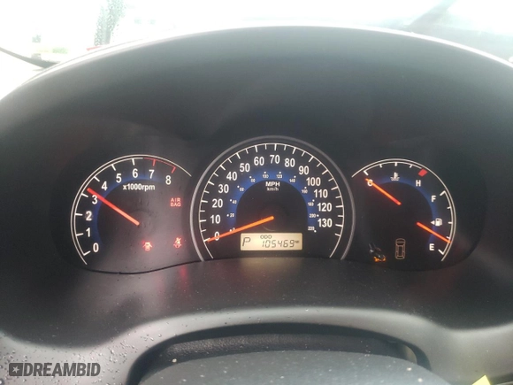 2007 Hyundai Entourage GLS with VIN KNDMC233676015006, listed as a Copart auction lot 79067784 with 105,469 mi miles and Salvage Title. Bid and sale history available at carsss.com. Image 9.