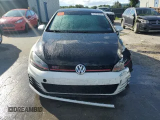 2017 Volkswagen Golf GTI Autobahn with VIN 3VW547AU3HM008975, listed as a Copart auction lot 66924874 with 124,224 mi miles and Salvage Title. Bid and sale history available at carsss.com. Image 5.