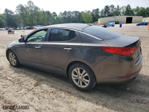 2013 Kia Optima EX with VIN 5XXGN4A75DG103664, listed as a Copart auction lot 54258495 with 106,638 mi miles and Clean Title. Bid and sale history available at carsss.com. Image 2.