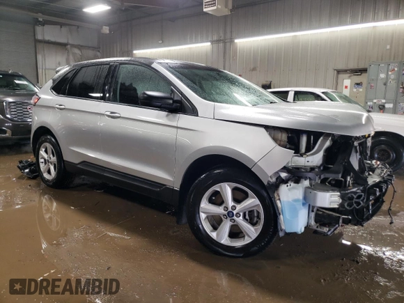 2015 Ford Edge SE with VIN 2FMTK4G80FBC19571, listed as a Copart auction lot 50787015 with 104,643 mi miles and Salvage title. Bid and sale history available at DreamBid. Image 4.