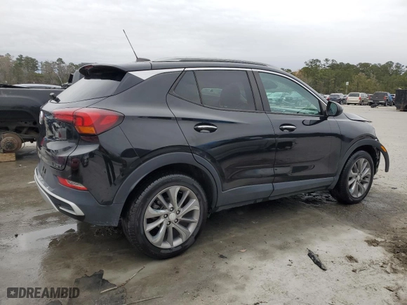 2020 Buick Encore GX Select with VIN KL4MMDS24LB129812, listed as a Copart auction lot 89365375 with 89,664 mi miles and Salvage Title. Bid and sale history available at carsss.com. Image 3.
