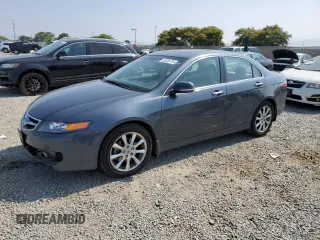 2008 Acura TSX Nav with VIN JH4CL96958C019067, listed as a Copart auction lot 62336715 with 133,563 mi miles and Salvage title. Bid and sale history available at DreamBid. Image 1.