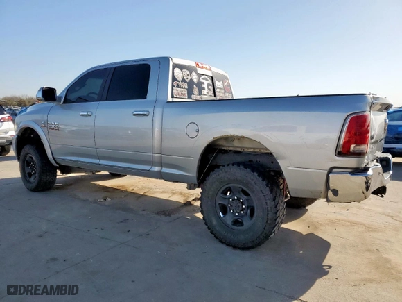 2018 Ram 2500 Laramie with VIN 3C6UR5FL1JG241897, listed as a Copart auction lot 48211105 with 215,750 mi miles and Salvage Title. Bid and sale history available at carsss.com. Image 2.