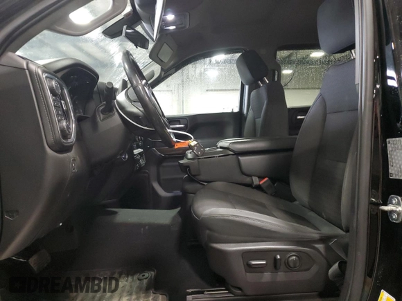 2019 Chevrolet Silverado 1500 LT with VIN 3GCUYDED7KG105405, listed as a Copart auction lot 50921155 with 106,242 mi miles and Salvage Title. Bid and sale history available at carsss.com. Image 7.