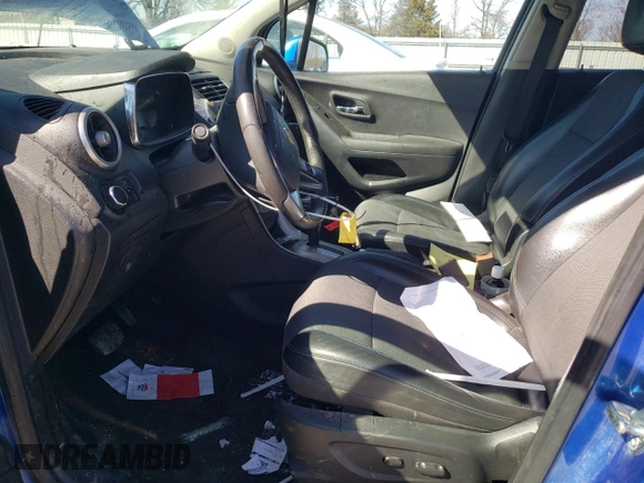 2015 Chevrolet Trax LT with VIN KL7CJLSB8FB253619, listed as a Copart auction lot 47884945 with 103,218 mi miles and Salvage Title. Bid and sale history available at carsss.com. Image 7.