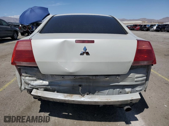 2004 Mitsubishi Galant DE with VIN 4A3AB26F64E085082, listed as a Copart auction lot 52457665 with 175,956 mi miles and Salvage Title. Bid and sale history available at carsss.com. Image 6.