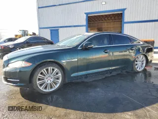 2015 Jaguar XJ with VIN SAJWA2GZ0F8V86007, listed as a Copart auction lot 54929105 with 0 mi miles and Clean Title. Bid and sale history available at carsss.com. Image 1.