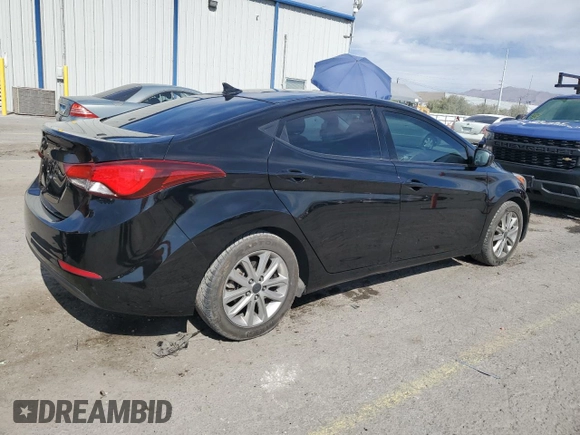 2014 Hyundai Elantra SE z VIN KMHDH4AE0EU066538, wystawiony jako Copart lot #54348995 z przebiegiem 117 038 mil mil oraz Szkoda całkowita • Salvage title. Historia ofert i sprzedaży dostępna na DreamBid. Obrazek 3.