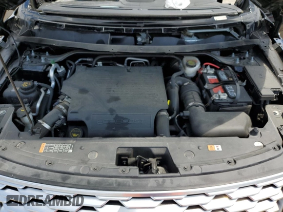 2018 Ford Explorer Platinum with VIN 1FM5K8HT6JGC48688, listed as a Copart auction lot 54159084 with 33,612 mi miles and Salvage title. Bid and sale history available at DreamBid. Image 12.