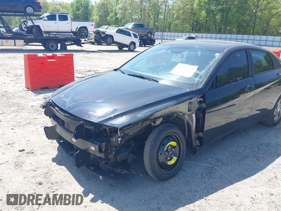 2024 Hyundai Elantra SE with VIN KMHLL4DG3RU832968, listed as a IAAI auction lot 42005178 with 19,175 mi miles and . Bid and sale history available at DreamBid. Image 6.