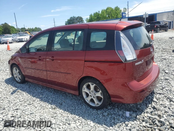 2009 Mazda 5 Sport with VIN JM1CR293X90338238, listed as a Copart auction lot 56184135 with 175,105 mi miles and Clean Title. Bid and sale history available at DreamBid. Image 2.
