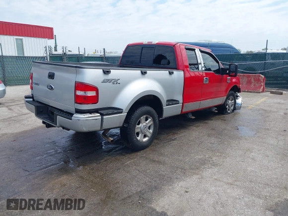 2008 Ford F-150 XLT with VIN 1FTPX14588FA31947, listed as a IAAI auction lot 42016845 with 129,723 mi miles. Bid and sale history available at carsss.com. Image 4.