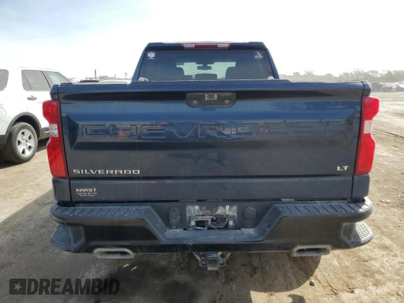 2020 Chevrolet Silverado 1500 LT Trail Boss with VIN 3GCPYFED3LG190382, listed as a Copart auction lot 50341755 with 185,993 mi miles and Salvage Title. Bid and sale history available at DreamBid. Image 6.