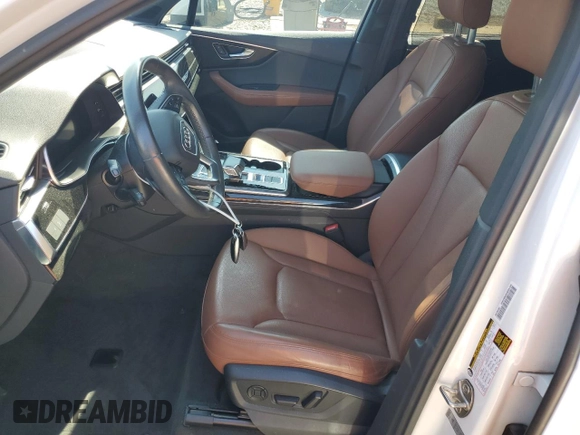 2021 Audi Q7 Premium Plus with VIN WA1LXAF74MD036012, listed as a Copart auction lot 54381865 with 65,534 mi miles and Salvage title. Bid and sale history available at DreamBid. Image 7.