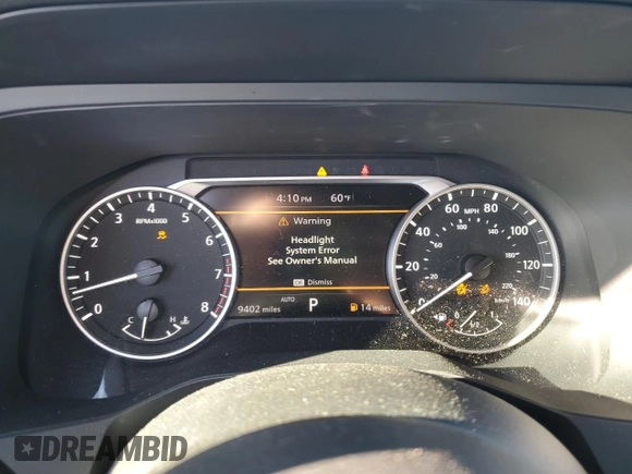 2023 Nissan Pathfinder S z VIN 5N1DR3AC6PC277659, wystawiony jako Copart lot #75684864 z przebiegiem 9 402 mil mil oraz Szkoda całkowita • Salvage title. Historia ofert i sprzedaży dostępna na DreamBid. Obrazek 9.