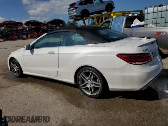 2016 Mercedes-Benz E 400 with VIN WDDKK6FF2GF317289, listed as a Copart auction lot 72568604 with 36,882 mi miles and Salvage Title. Bid and sale history available at carsss.com. Image 2.