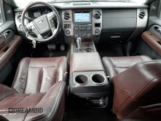 2017 Ford Expedition EL Platinum with VIN 1FMJK1MT7HEA62790, listed as a Copart auction lot 44686164 with 147,796 mi miles and Salvage Title. Bid and sale history available at carsss.com. Image 8.