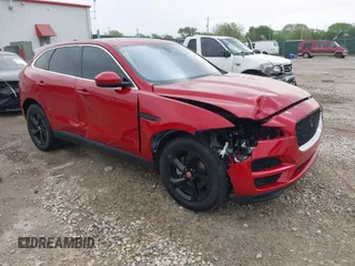 2020 Jaguar F-Pace 25t Premium with VIN SADCJ2FX8LA632113, listed as a IAAI auction lot 42072140 with 57,043 mi miles and . Bid and sale history available at DreamBid. Image 1.