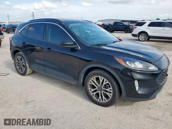 2020 Ford Escape SEL with VIN 1FMCU0H66LUB65859, listed as a Copart auction lot 60489845 with 93,019 mi miles and Salvage title. Bid and sale history available at DreamBid. Image 4.