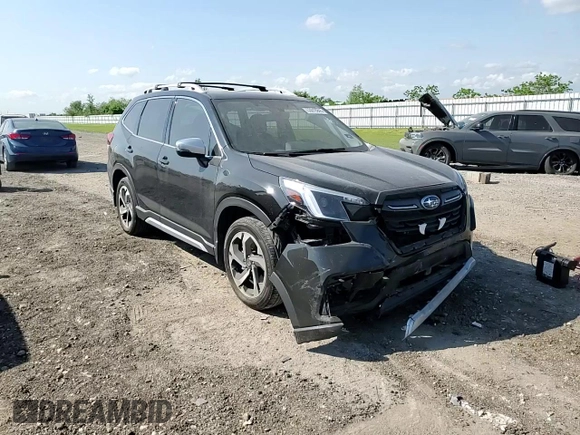 2023 Subaru Forester Touring with VIN JF2SKARC8PH501124, listed as a Copart auction lot 53019845 with 21,956 mi miles and Salvage title. Bid and sale history available at DreamBid. Image 10.