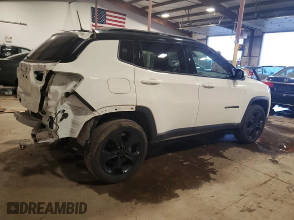 2018 Jeep Compass Latitude с VIN 3C4NJDBB1JT394699, выставлен на аукционе Copart как лот 62566415 с пробегом 70 932 миль миль и Списание • Salvage title. История ставок и продаж доступна на DreamBid. Изображение 3.