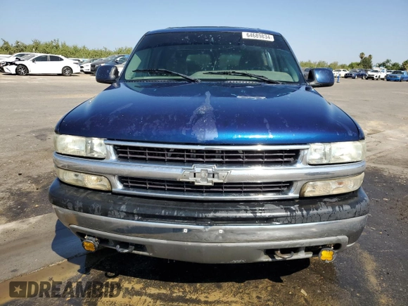 2001 Chevrolet Suburban LS with VIN 3GNEC16T51G222493, listed as a Copart auction lot 64689834 with 0 mi miles and Salvage Title. Bid and sale history available at carsss.com. Image 5.